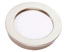Bouton push zamak Nickelé brossé