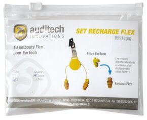 Kit bouchons d'oreilles AUDITECH EarTech Access