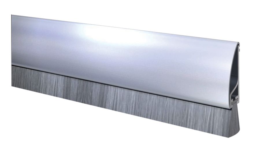 Bas de porte à brosse Inox 316 - Foussier