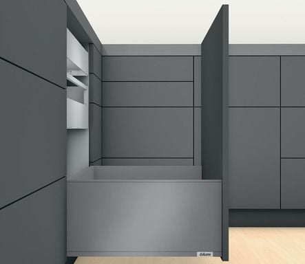 Kit tiroir LÉGRABOX pure - Gris orion mat - TIP-ON