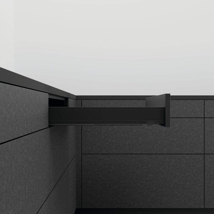 Kit de supports de façade pour bloc-tiroir à l’anglaise, Blum Merivobox