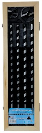 Coffret 4 mèches de charpente