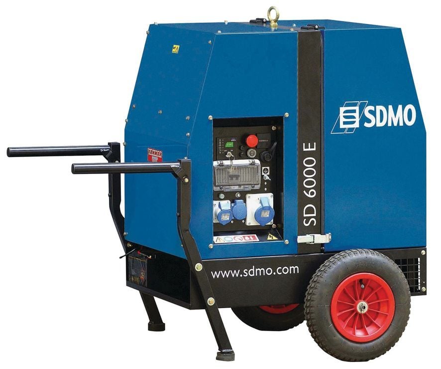 Groupe électrogène Sdmo Diesel 6000 E Silence