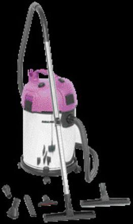 Aspirateur cuve inox dc 35 is