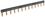 Peigne d'alimentation HX3 horizontal 1P
