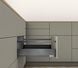 Kit bloc-tiroir MERIVOBOX - Gris orion mat - BLUMOTION