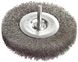 Brosse circulaire sur tige